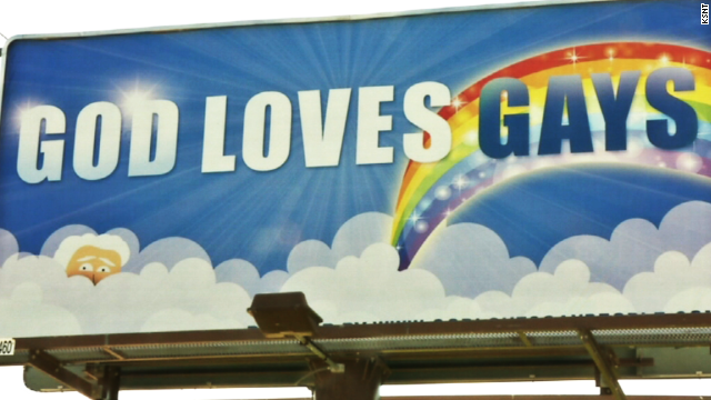 Billboard targets controversial church - CNN Video