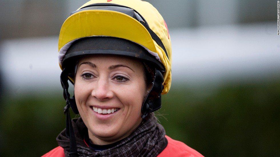 Hayley Turner, Britain&#39;s most successful female jockey, has been helping the women as a race ambassador.