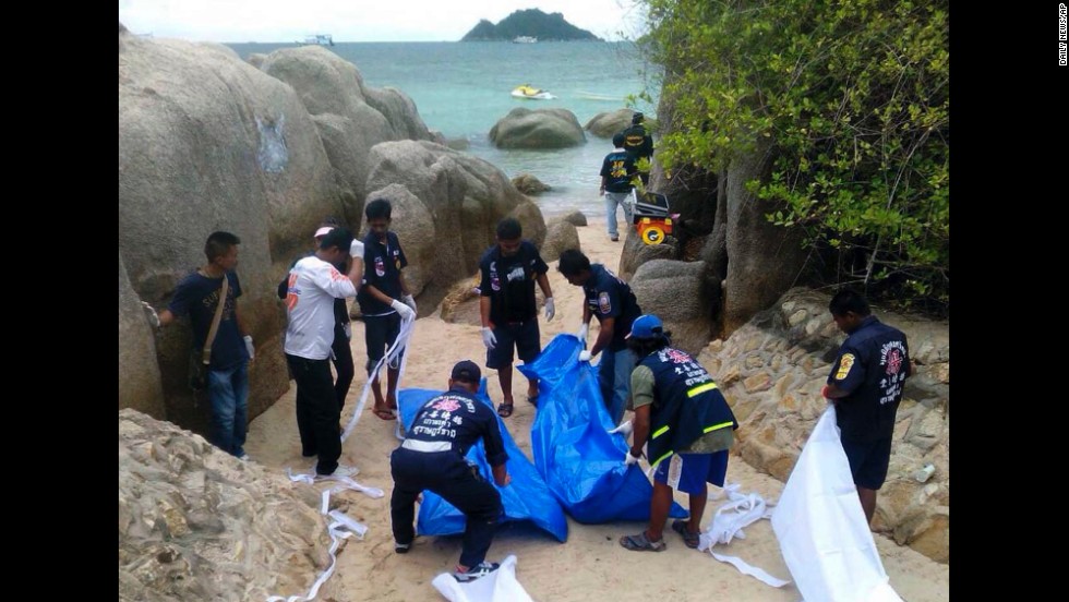 british tourist murdered in thailand