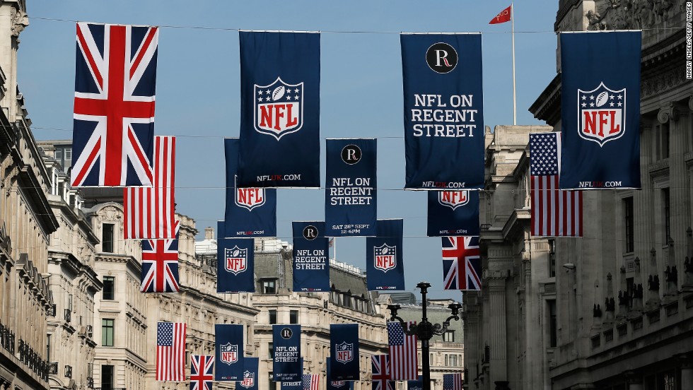 The series also includes the &quot;NFL on Regent Street&quot; event which last year attracted almost 600,000 people to London&#39;s famous road.
