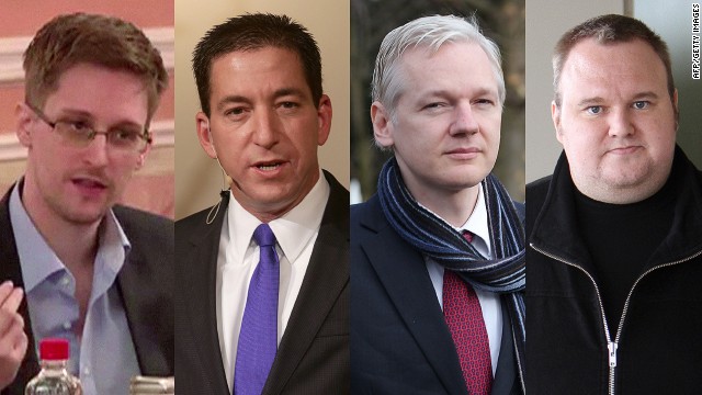 Snowden, Assange, Greenwald, Dotcom vs. NZ PM John Key - CNN