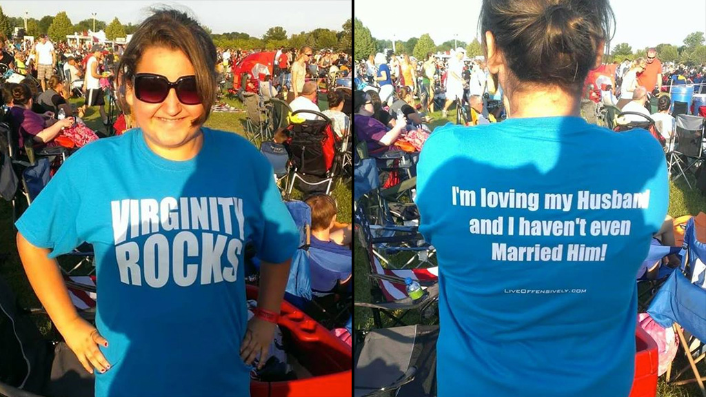 Virginity Rocks T Shirt Controversy Cnn Video - roblox donald trump t shirt