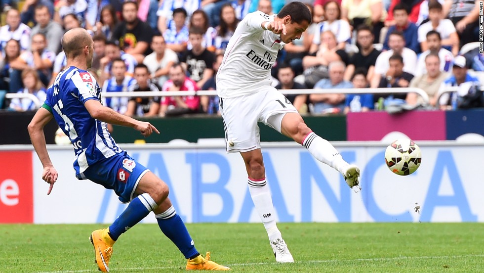 Home side Deportivo pulled another goal back before Javier Hernandez, who came on for Bale, scored two late goals to open his account for the 10-time European champion since joining on loan from Manchester United.