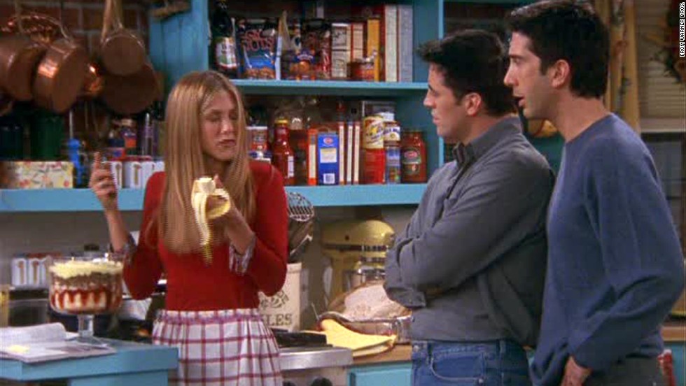&lt;strong&gt;&quot;The One Where Ross Got High:&quot;&lt;/strong&gt; The secrets came tumbling out in this season 6 episode, when the Geller parents come over for Thanksgiving dinner. &lt;a href=&quot;http://www.nickatnite.com/videos/clip/friends-the-one-where-ross-got-high-clip.html&quot; target=&quot;_blank&quot;&gt;Ross owns up to getting high in college&lt;/a&gt;; Rachel realizes she made a beef trifle; Chandler and Monica&#39;s cover is blown; and Phoebe blurts out her love for Jacques Cousteau. Fantastic timing all around. 