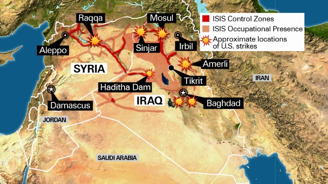 U.S. Airstrikes Hit ISIS Targets Inside Syria - CNN