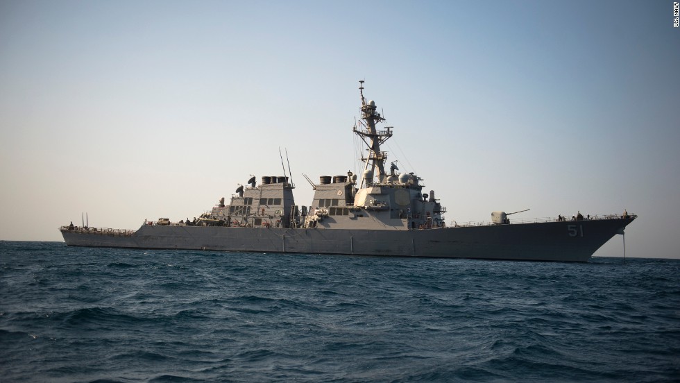 The guided-missile destroyer USS Arleigh Burke, operating in the Red Sea, launched Tomahawk cruise missiles against ISIS targets in the first of three waves of attacks that began on September 22. The ship has a displacement of 8,373 tons and carries a crew of 370. It is part of the U.S. 5th Fleet.