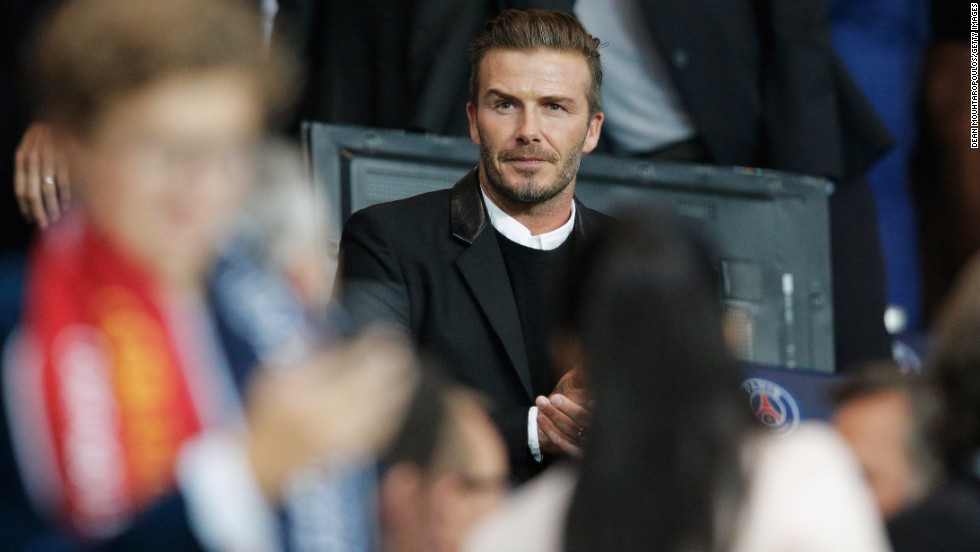 Beckham spent five months with PSG before retiring from football at the age of 38. The former Manchester United star also played for Real Madrid, LA Galaxy and AC Milan.