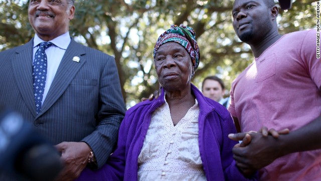 Jackson meets Ebola patient&#39;s family