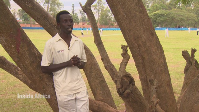 Rwanda Cricket Star Helps Teach Children - CNN Video