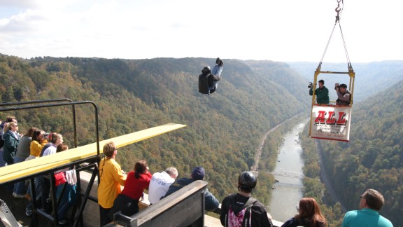 Would You Jump Off This Bridge On Bridge Day 2014 Cnn