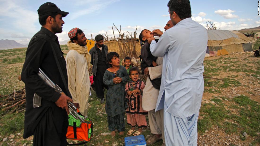 Vaccination programs mean polio is on the verge of extinction -- but there are still cases in Afghanistan and Pakistan.