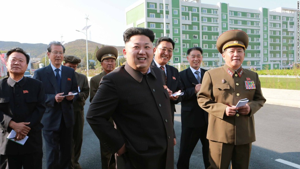 This undated photo, released Tuesday, October 14, by the KCNA, shows Kim inspecting a housing complex in Pyongyang, North Korea. International speculation about Kim went into overdrive after he failed to attend events on Friday, October 10, the 65th anniversary of the Workers&#39; Party. He hadn&#39;t been seen in public since he reportedly attended a concert with his wife on September 3.