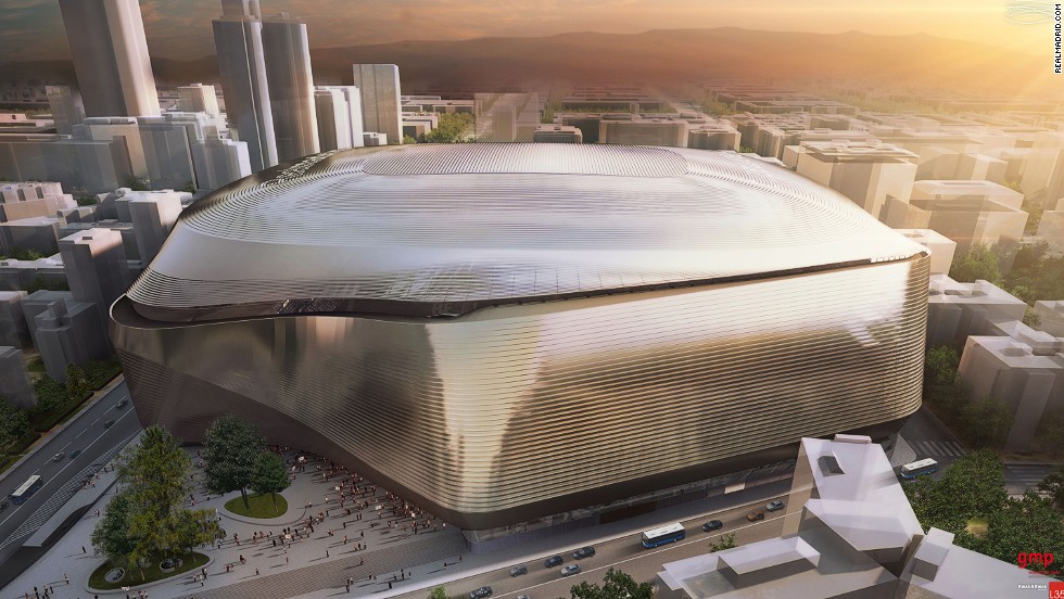 His architecture firm is also behind the $500m redevelopment of Real Madrid&#39;s home -- the Estadio Santiago Bernabeu.