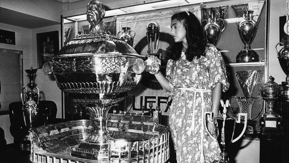 The Santiago Bernabeu Cup was named in 1979 after the Madrid president following his death.