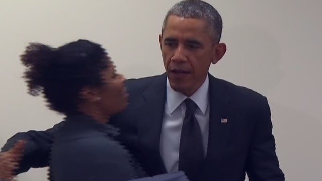 Chicago Man To Obama Dont Touch My Girlfriend Cnnpolitics