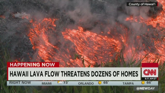 Volcano threatens Hawaii homes