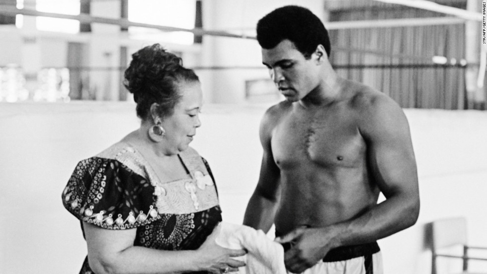 Ali&#39;s mother, Odessa Lee Clay, tends to her son three days before the fight. &quot;I always felt like God made Muhammad special,&quot; she said of Ali, &quot;but I don&#39;t know why God chose me to carry this child.&quot;