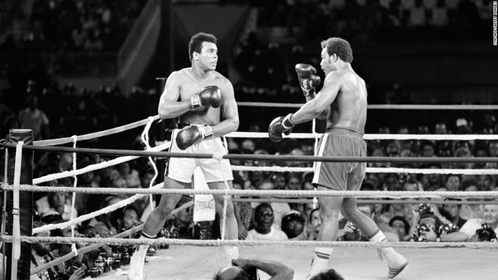 &quot;I shall be the matador and Foreman the bull,&quot; Ali had boasted in the buildup to the fight, and so it proved. The decisive blow came in the eighth round. A flurry of punches ended with a right hand that sent Foreman sprawling to the canvas.