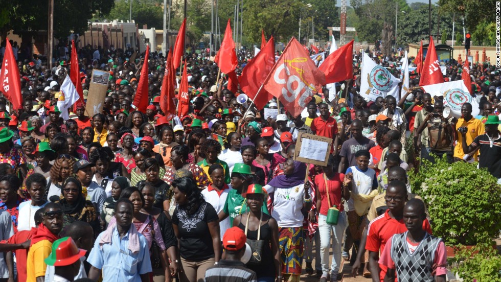 Burkina Faso military head: I back the interim leader - CNN