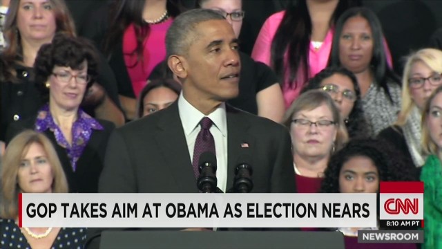 His role reduced, Obama makes final campaign push - CNNPolitics