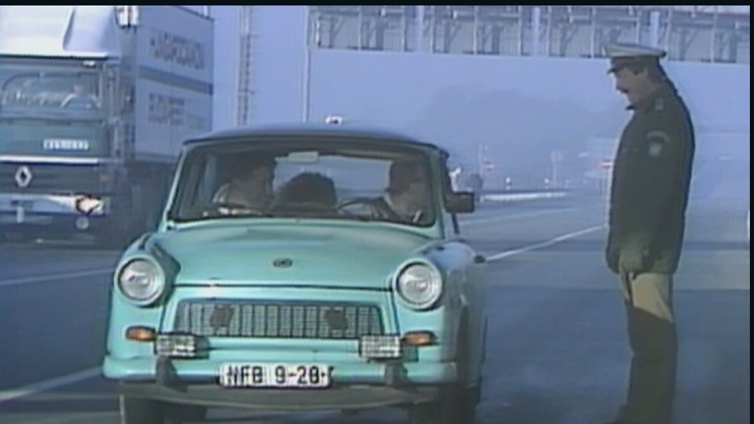 The Trabant was produced in East Germany from 1957 to 1990 -- but some footballers in the country at that time were paid enough to be able to afford more luxurious modes of travel.