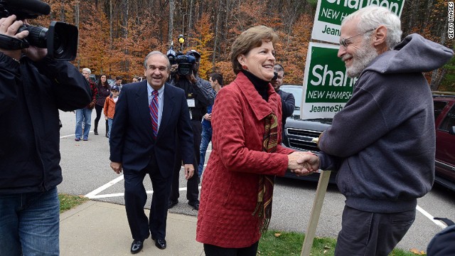 Sen Jeanne Shaheen Fends Off Scott Brown Cnn Video