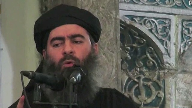 Was ISIS leader hit in airstikes?