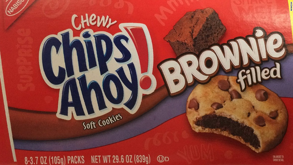 A longstanding staple of the supermarket snack aisle, Chips Ahoy&lt;strong&gt; &lt;/strong&gt;has been on an ongoing journey of experimentation since the early days of regular and chewy. Today, Nabisco offers more than 40 variations on the classic chocolate chip cookie, including cookies filled with birthday cake frosting and brownies, pictured.