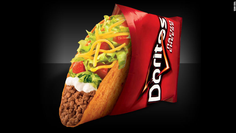 Frito-Lay and Taco Bell hit pay dirt with Doritos Locos Tacos, which contain classic Taco Bell fillings inside a Doritos-flavored shell. The product is considered one of the most &lt;a href=&quot;http://www.theatlantic.com/magazine/archive/2014/07/doritos-locos-tacos/372276/&quot; target=&quot;_blank&quot;&gt;successful in fast-food history&lt;/a&gt;, generating billions of dollars in sales and high marks from fans.