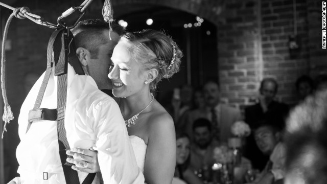 Paraplegic Groom Stands For First Wedding Dance Cnn