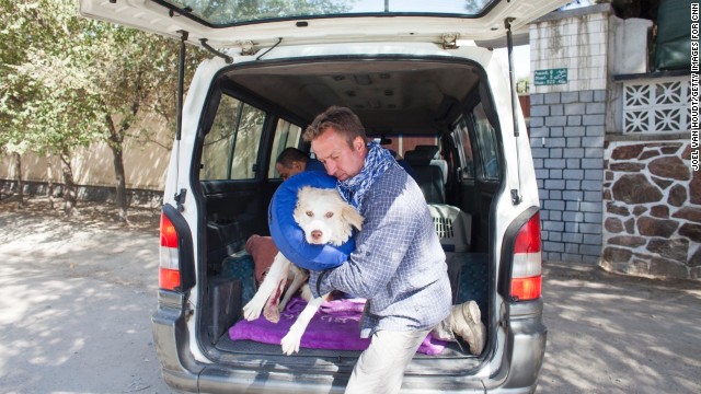 Pen Farthing, a former Royal Marine Sergeant, is reuniting soldiers with the stray dogs they befriend while serving in Afghanistan. His nonprofit, Nowzad Dogs -- named for the stray Farthing rescued during his tour -- has helped more than 700 soldiers from eight countries.
