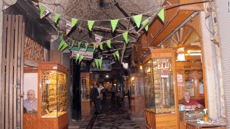 The covered markets in the Old City are a famous trade center for the region&#39;s finest produce, with dedicated sub-souks for fabrics, food, or accessories. The tunnels became the scene of fierce fighting and many of the oldest are&lt;strong&gt; &lt;/strong&gt;now damaged beyond recognition, which Unesco has&lt;strong&gt; &lt;/strong&gt;&lt;a href=&quot;http://whc.unesco.org/en/news/940/&quot; target=&quot;_blank&quot;&gt;described as a tragedy&lt;/a&gt;.