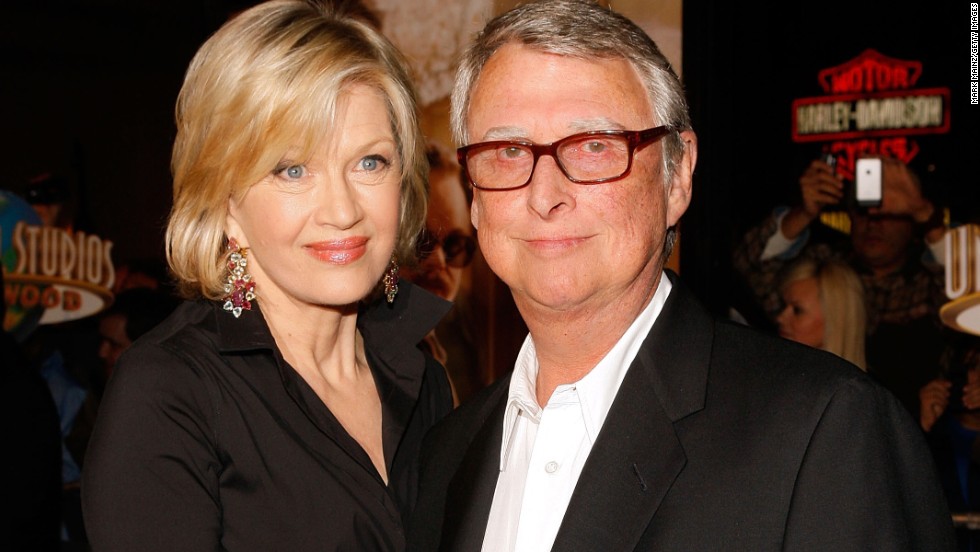Acclaimed film director &lt;a href=&quot;http://www.cnn.com/2014/11/20/showbiz/obit-mike-nichols/index.html&quot;&gt;Mike Nichols&lt;/a&gt; died on November 19. Nichols, pictured here with his wife, journalist Diane Sawyer, was best known for his films &quot;The Graduate,&quot; &quot;Who&#39;s Afraid of Virginia Woolf?&quot; and &quot;The Birdcage.&quot; He was 83.