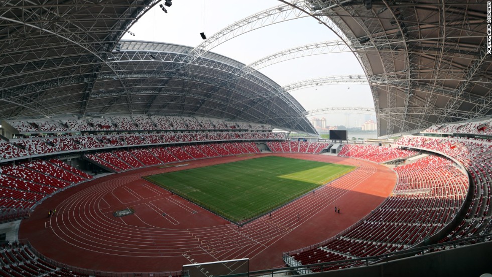 &quot;I don&#39;t think anyone had really designed a successful stadium for the tropics before,&quot; said architect Clive Lewis of Arup Assocites. &quot;In the past, if they had a tropical rainstorm they pretty much had to cancel the event. And that&#39;s where the dome roof concept came from.&quot;