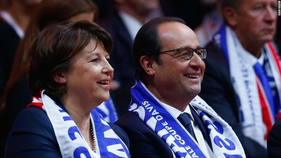 France president Francois Hollande even took a day off to watch the Davis Cup final. 
