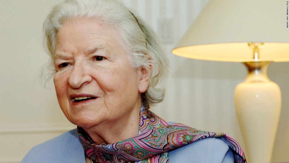 British crime novelist &lt;a href=&quot;http://www.cnn.com/2014/11/27/showbiz/obit-pd-james/index.html&quot; target=&quot;_blank&quot;&gt;P.D. James&lt;/a&gt; died November 27 at her home in Oxford, England. She was 94.