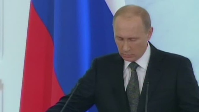 Putin takes aim at West in defiant speech