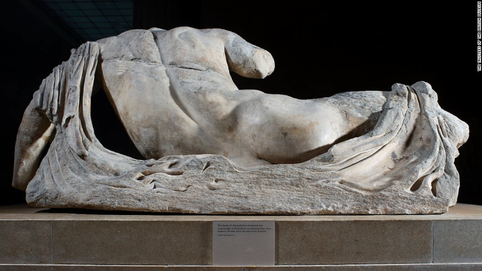 The Ilissos sculpture &quot;is one of the finest of those to survive from the Parthenon,&quot; the British Museum said.