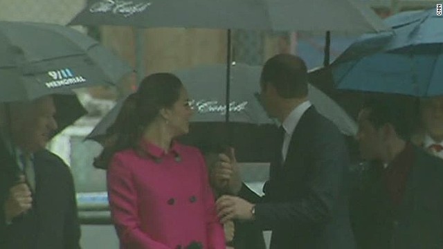 Prince William And Kate Tour 9 11 Memorial In Nyc Cnn