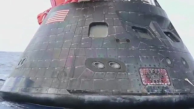 space capsule recovery experiment