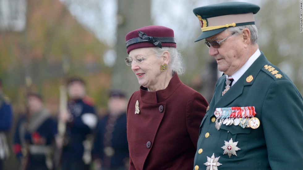 Queen Margrethe II of Denmark, seen here with her husband, Henrik, Prince Consort, &lt;a href=&quot;http://kongehuset.dk/english/the-monarchy-in-denmark&quot; target=&quot;_blank&quot;&gt;succeeded her father on the throne&lt;/a&gt; in 1972. 