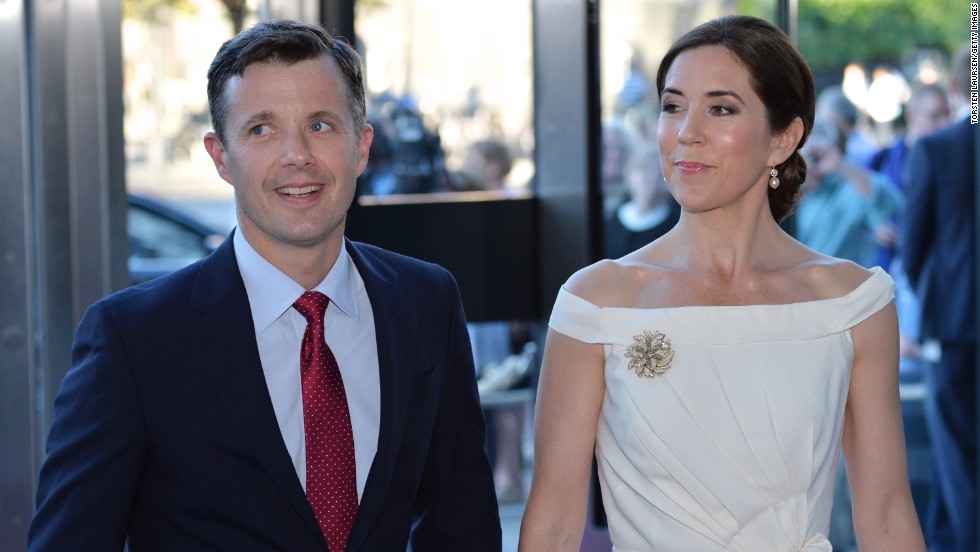 Prince Frederik, seen here with his wife, Princess Mary, is the heir to the throne of Denmark.