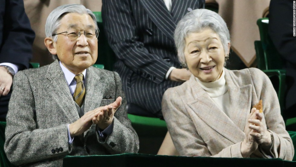 Japan&#39;s &lt;a href=&quot;http://www.cnn.com/2012/12/07/world/asia/emperor-akihito---fast-facts/&quot;&gt;Emperor Akihito&lt;/a&gt; and Empress Michiko married in 1959. He became emperor in 1989.