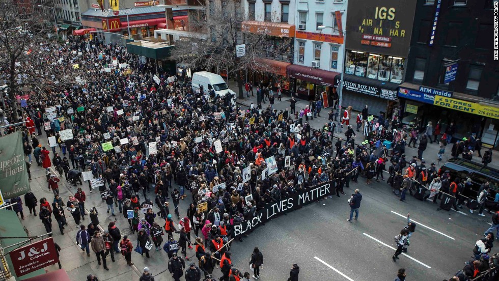 'Black lives matter' protests