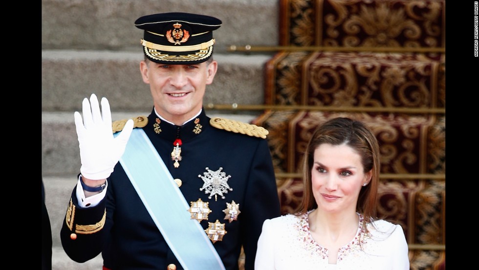 King Felipe VI and Queen Letizia of Spain 