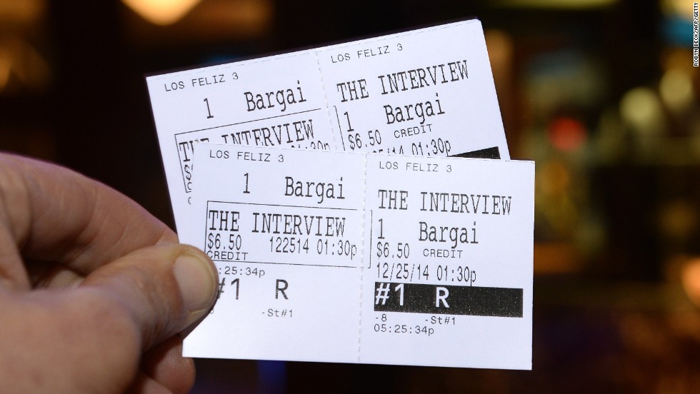 December 23 -- Sony Pictures announced &quot;The Interview&quot; will be released on Christmas Day but only in a limited number of theatres.  The studio&#39;s CEO Michael Lynton said: &quot;while we hope this is only the first step of the film&#39;s release, we are proud to make it available to the public and to have stood up to those who attempted to suppress free speech.&quot; So far more than 200 independently-owned theatres have agreed to show the film.