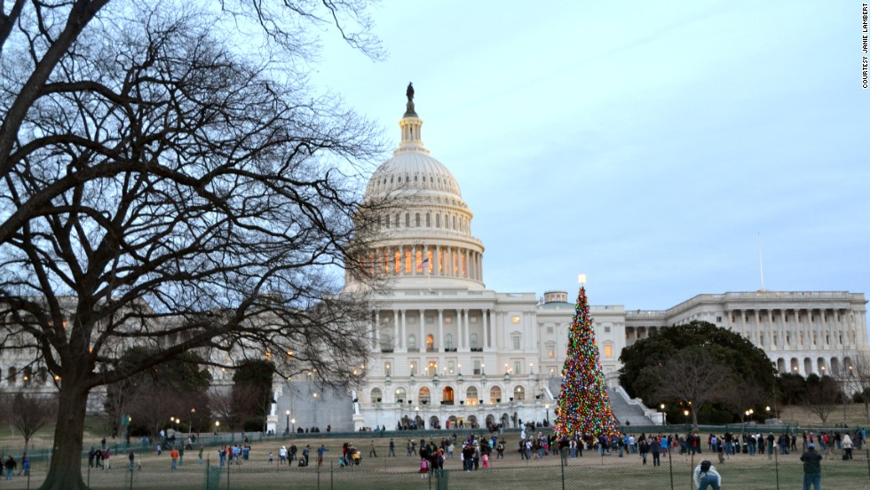 Each year, the &lt;a href=&quot;http://ireport.cnn.com/docs/DOC-1071189&quot;&gt;Capitol Christmas Tree&lt;/a&gt; is hung with some&lt;a href=&quot;http://www.aoc.gov/press-room/holiday-tradition&quot; target=&quot;_blank&quot;&gt; 5,000 handmade ornaments&lt;/a&gt; made mostly by school children in the tree&#39;s home state. 