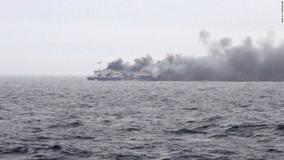 Adriatic ferry fire: All passengers off ship, 10 dead - CNN