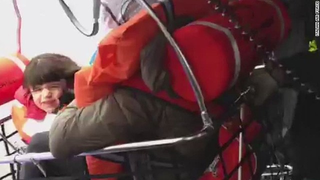Watch daring rescue from ferry blaze