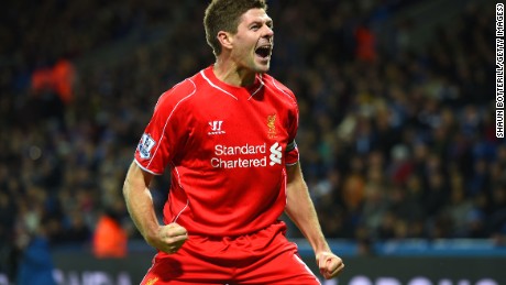 Gerrard looks back on  Liverpool career